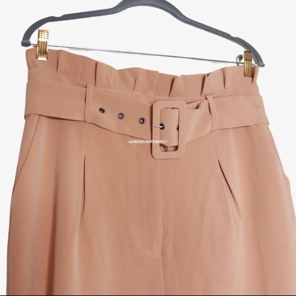 LOVERS + FRIENDS Rafaella Ruffle Paperbag Waist Pants_7